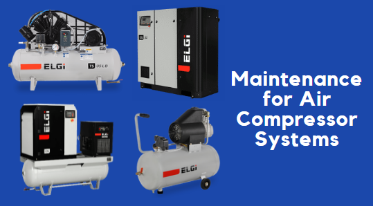 maintenance of air compressors