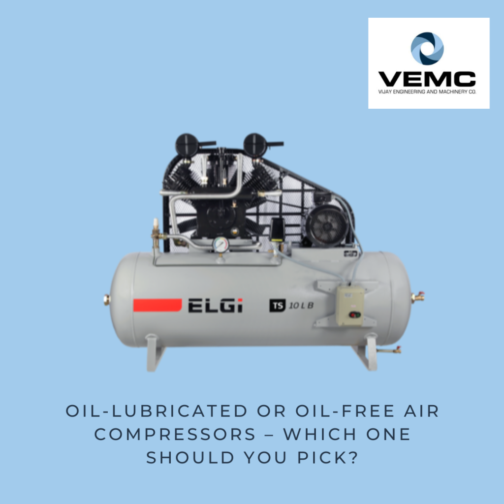 Oil-lubricated or oil-free air compressors – which one should you pick?