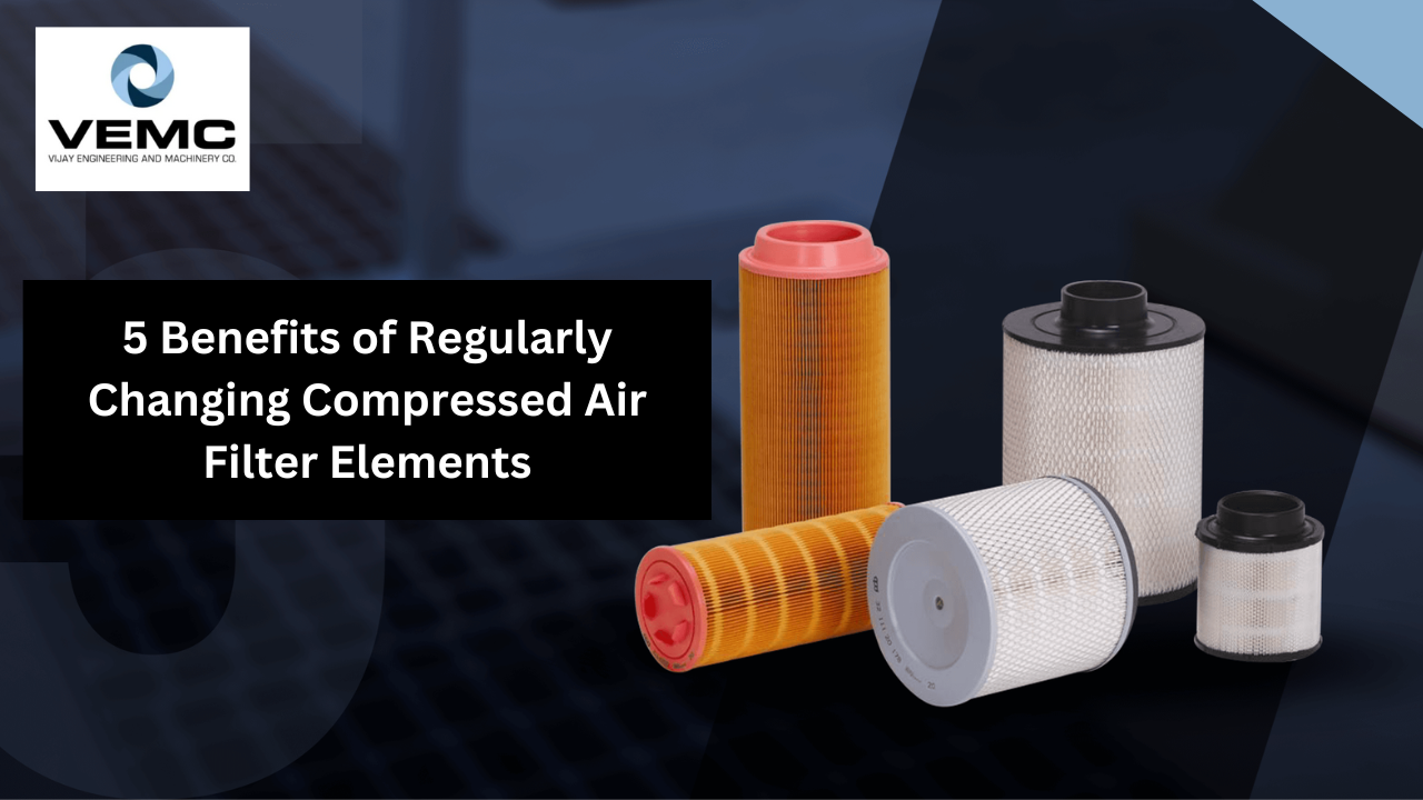 5 Benefits of Regularly Changing Compressed Air Filter Elements