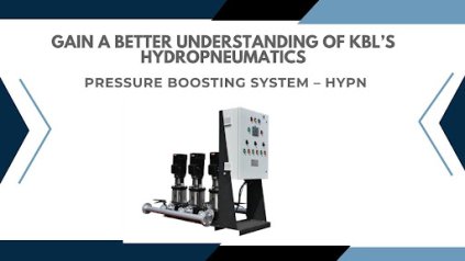 KBL’s Hydropneumatics Pressure Boosting System