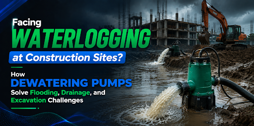 Facing Waterlogging at Construction Sites