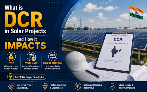 DCR in Solar Projects