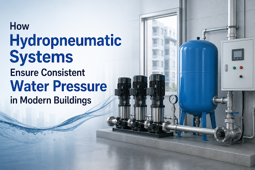 Hydropneumatic Systems Ensure Consistent Water Pressure