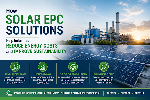Solar EPC Solutions Help Industries Reduce Energy Costs