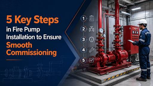 Fire Pump Installation to Ensure Smooth Commissioning