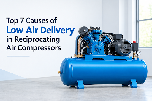 Low Air Delivery in Reciprocating Air Compressors