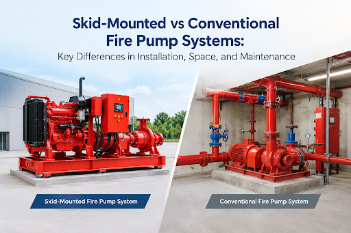 Skid-Mounted vs Conventional Fire Pump Systems
