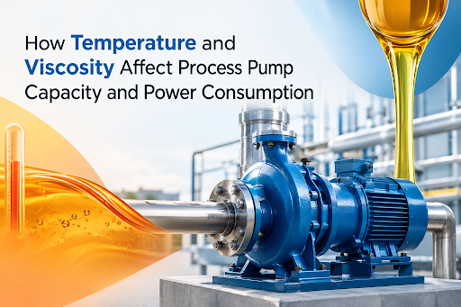 Temperature and Viscosity Affect Process Pump Capacity
